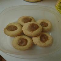 Honey Almond Thumbprint Cookies image