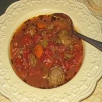 Italian Meatball Soup image