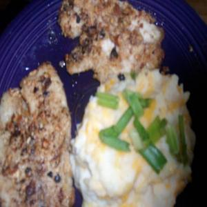 Almond Crusted Tilapia & Say Cheese Mashed Taters_image
