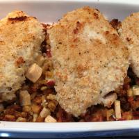 Baked Chicken with Apple Stuffing_image