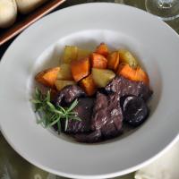Braised Venison with Rosemary and Shiitake image