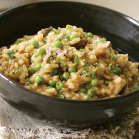 Risotto with Peas & Porcini_image