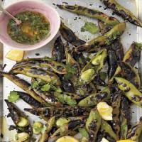Grilled Fava Beans image