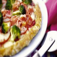 Ham and mushroom pizza recipe_image