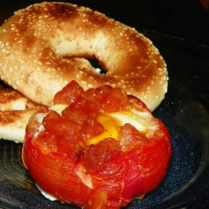 Fried Eggs in Tomatoes_image