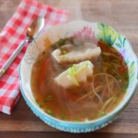 Speedy Dumpling Soup image