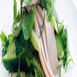 Chicken and Cucumber Salad with Yogurt Dressing image