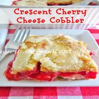 Crescent Cherry Cheese Cobbler Recipe - (4/5)_image