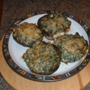 Spinach & Cheese Mushrooms_image