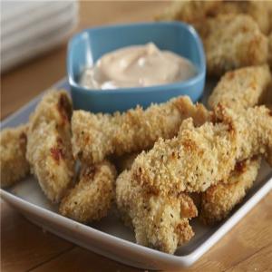 Breaded Chicken Tenders with Chipotle Dipping Sauce_image