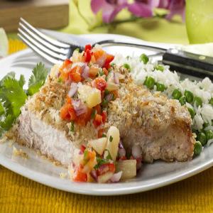 Coconut-Crusted Pork Chops_image