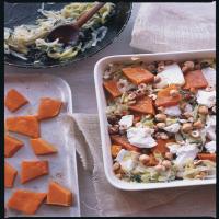 Butternut Squash Gratin with Goat Cheese and Hazelnuts image