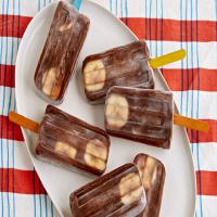Banana-Chocolate Pudding Pops image
