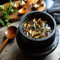 Tofu Mushroom Soup image