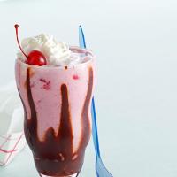 Makeover Chocolate-Covered Strawberry Milk Shake image