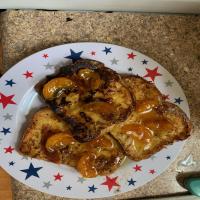 Brioche French Toast With Orange Marmalade Syrup image