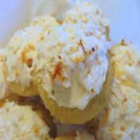 Coconut Cloud Cookies With Brown Butter Frosting image