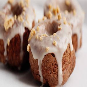 Baked Chocolate Doughnuts with Maple Glaze_image