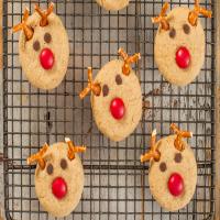 Peanut Butter Reindeer Cookies image