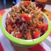 WW Farro Salad With Tomatoes and Balsamic Vinegar_image
