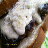 Asiago Portabella Mushroom Burger_image