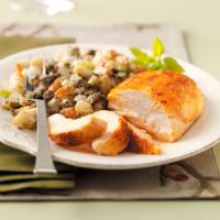 Roast Chicken with Oyster Stuffing_image