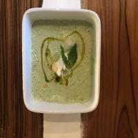 Creamy Cold Cucumber Soup with Labneh image