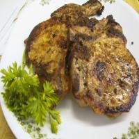 Pork Steaks With a Orange Rosemary Sauce_image