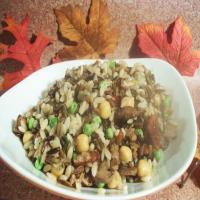 Wild Rice Pilaf With Mushrooms and Pecans_image