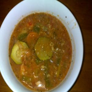 Chicken Vegetable With Peanut Butter Soup for Crockpot_image