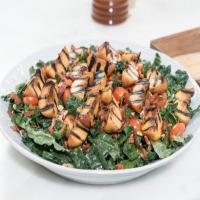 Grilled Peach and Bacon Salad_image