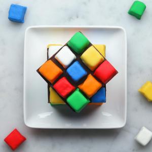 Rubik's Cube Cake Recipe by Tasty_image