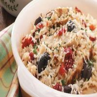 Zesty Chicken and Rice Casserole with Roasted Red Peppers image
