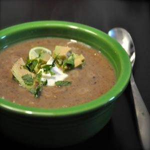 Black Bean & Sweet Potato Soup Recipe - (4.8/5)_image