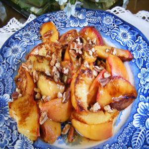 BBQ or Griddled Peaches_image