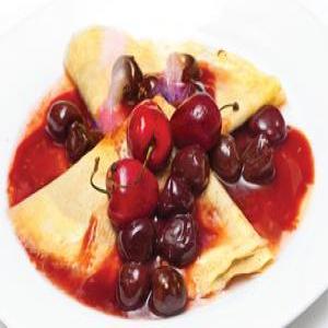 Cherries Royale Crepes image