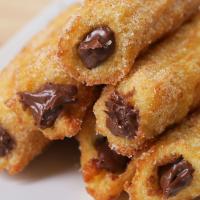 Chocolate Hazelnut Churros by Tasty Miam Recipe by Tasty_image