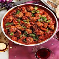 Moroccan kofte and chorizo stew_image