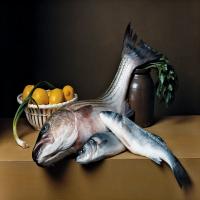 Baked Sea Bass Stuffed With Shellfish image