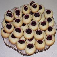Shortbread Cookies With Jam or Jelly Centers image