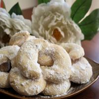 Almond Crescent Cookies image