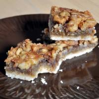 Walnut Maple Bars with Shortbread Crust Recipe - (5/5) image