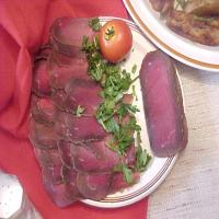 Armenian Basterma (Dried Cured Beef) image