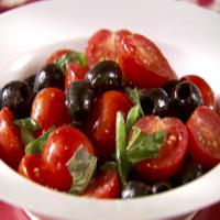 Cherry Tomatoes and Olive Salad image