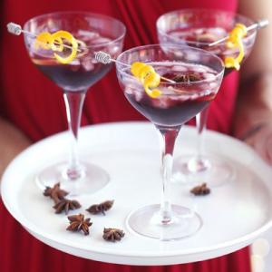 Mulled wine cocktail image