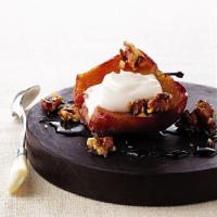 Baked Apples with Candied Walnuts image