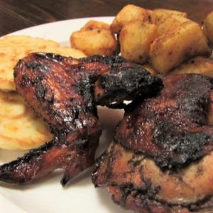 Baked Chicken with Molasses Jerk Marinade image