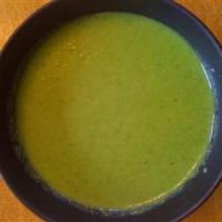 Simple Healthy Green Pea Soup_image