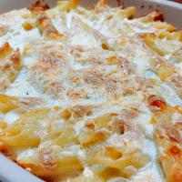 Decadent Baked Mac and Cheese image