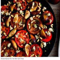 Tomato, Fresh Fig, & Blue Cheese Salad Recipe - (3.6/5)_image